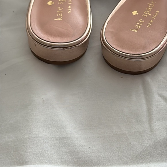 Kate Spade pink  Glitter Mules size 7 1/2 - Picture 11 of 12